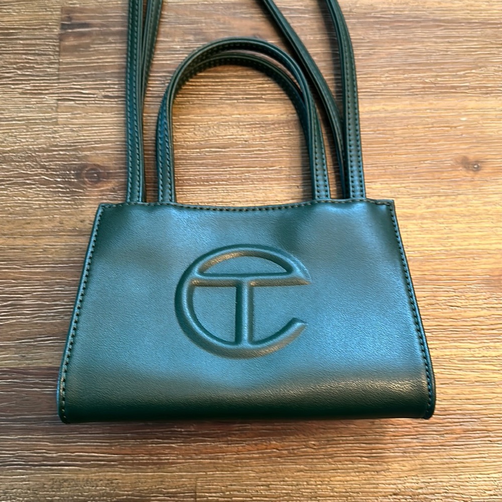 Telfar shopping bag Dark Olive Green Small